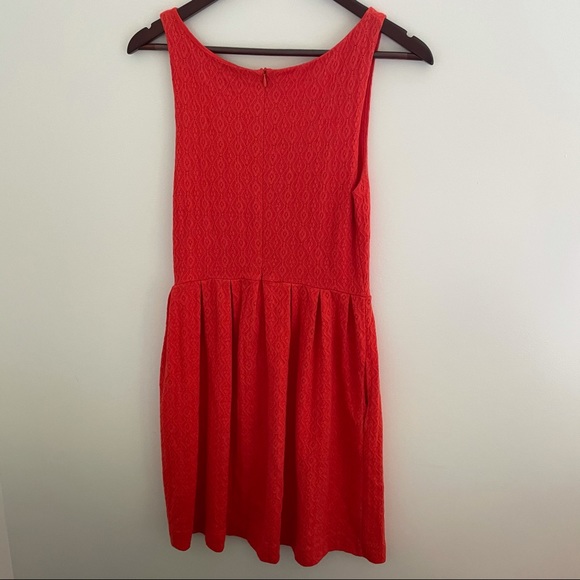 Deletta Anthro Torchon Ponte Dress on Red size XS - Picture 4 of 7